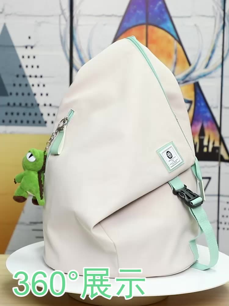 Girls junior high school student schoolbag personality trendy shoulders large capacity leisure backpack