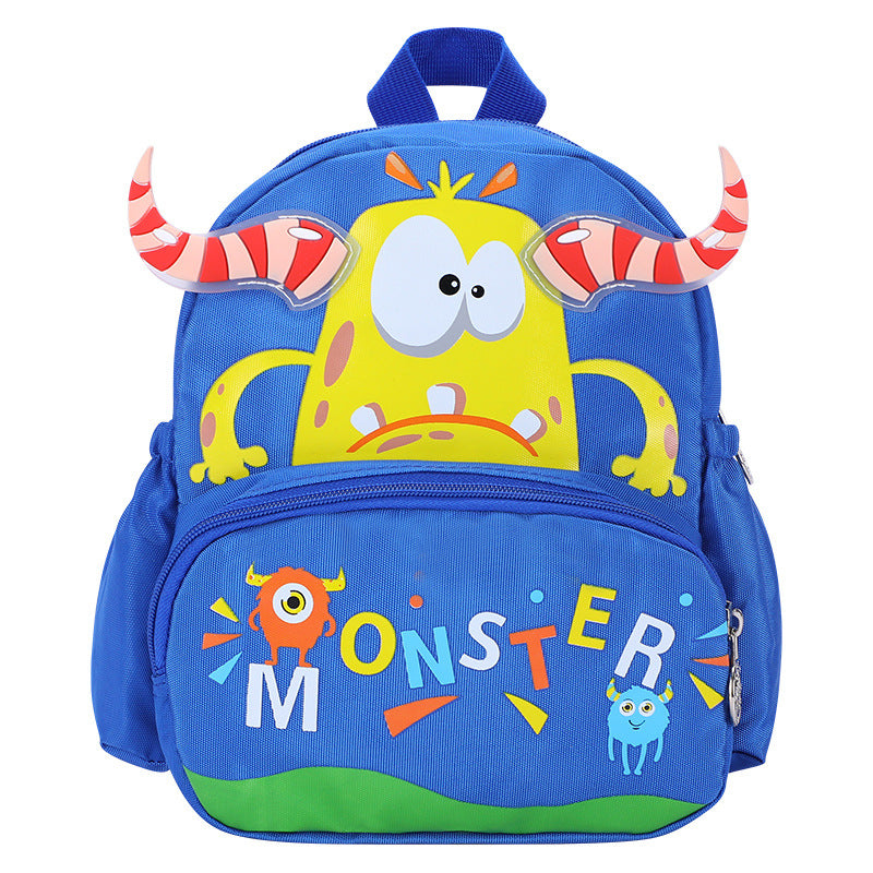 New schoolbags for primary school students creative kindergarten load-reducing backpack cartoon children's backpack