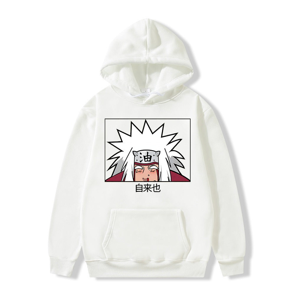 New Naruto Ziraiya Pullover Hoodie Plush Coat Sweater hoodie