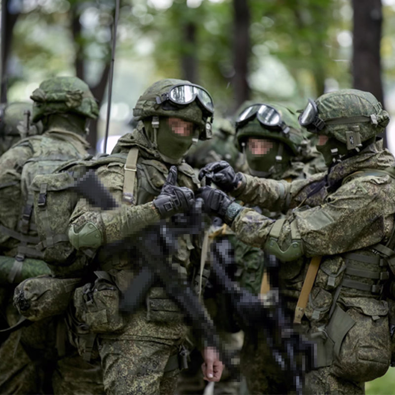 Cold War - era original - grade replica of the Russian military - issued VKBO lv5 digital camouflage combat jacket and suit