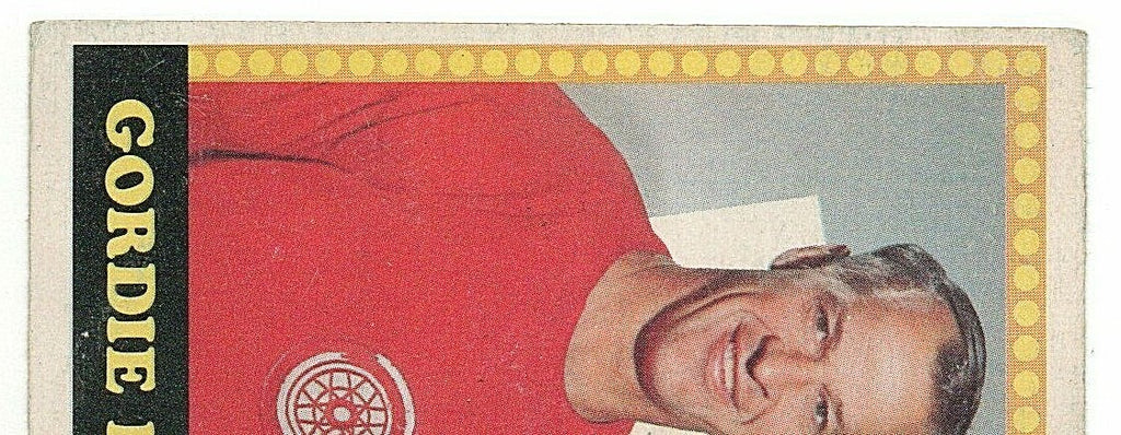 1969-70   O-PEE-CHEE  -  GORDIE HOWE  -  MR.HOCKEY  -  DETROIT  -  NNO ERROR