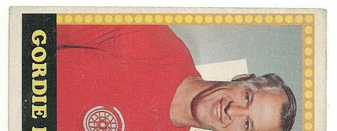 1969-70   O-PEE-CHEE  -  GORDIE HOWE  -  MR.HOCKEY  -  DETROIT  -  NNO ERROR