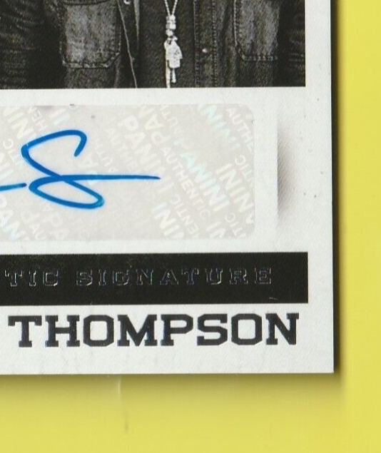2014 Panini  - Country Music Signatures  - Red - Auto #S-CT Chris Thompson 47/99
