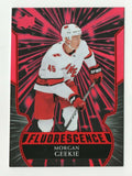 2020-21 UD Upper Deck SERIES 2 Morgan Geekie RED FLUORESCENCE F-17