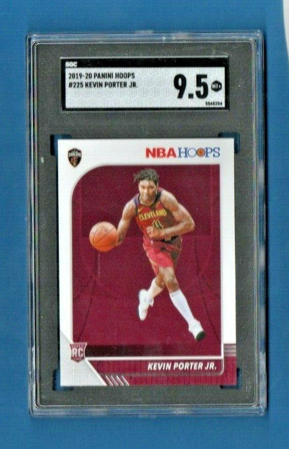  2019-20 Panini Hoops #225 Kevin Porter Jr - RC -  SGC Mint +  - Cavaliers