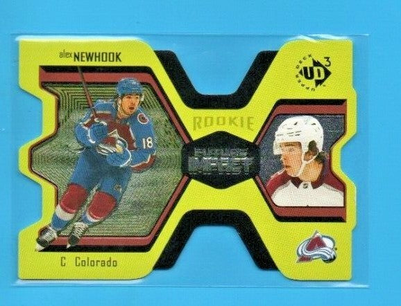 2021-22 Upper Deck Extended UD3-46 Future Impact Alex Newhook RC 0278/1000 Av's