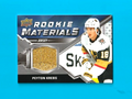 2020-21 Upper Deck Rookie Materials #RM-PK  -  Peyton Krebs  -  Vegas