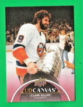 Clark Gillies  2021-22 Upper Deck Series 2 Canvas Retired Stars #C249  Islanders
