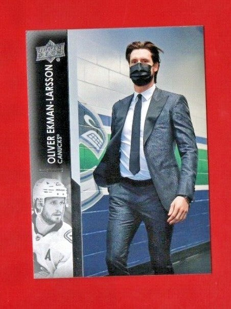 2021-22 Upper Deck Extended Series Suit Variation Oliver Ekman-Larsson   Canucks