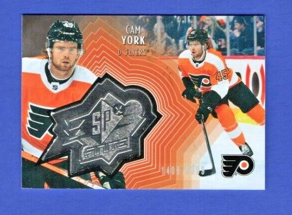 Cam York    2021-22 UD Ext. SPxFinite Radiance Silver #SF-35    -   1408/2999