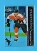 2021-22 Upper Deck Series 2   #497 Maxwell Willman Clear Cut Young Guns - Flyers