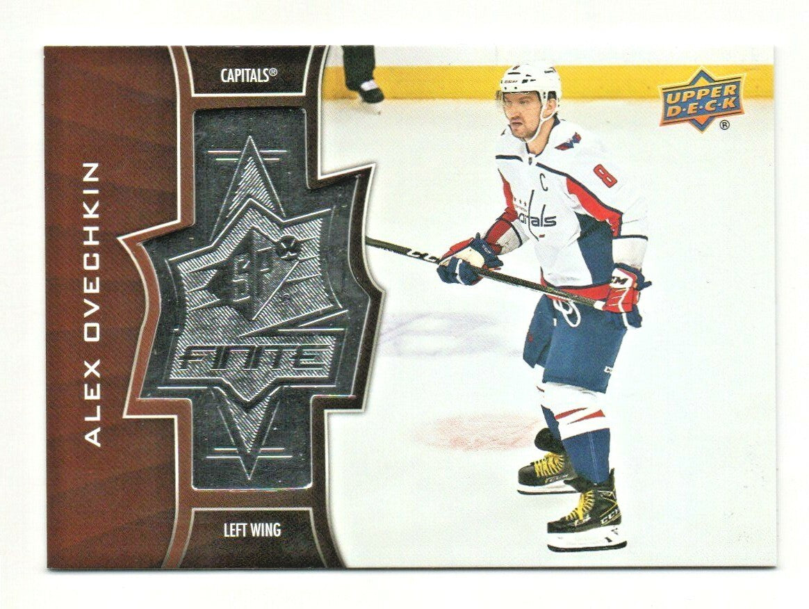 Alex Ovechkin 2020-21 Upper Deck Extended Series SPxFINITE #SF-30 CAPITALS /2999