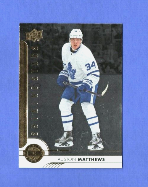 Auston Matthews  2017-18 Upper Deck Series 1  Shining Stars  - Maple Leafs SSC-1