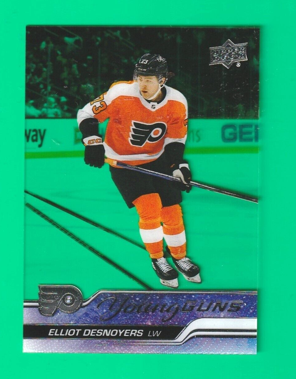 Elliot Desnoyers 2023-24 Upper Deck Young Guns -  Clear Cut  -   SP RC Card #219