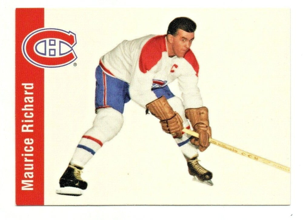 1994 Parkhurst - Missing Link 56/57 - Maurice Richard #65 - Montreal Canadiens 