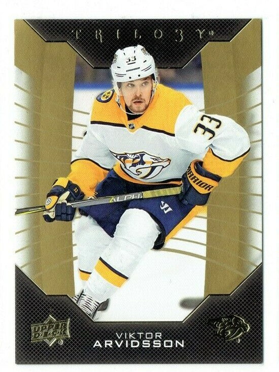 2019-20 Upper Deck Trilogy Hockey Base 3 Card lot