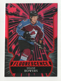  2020-21 Upper Deck Series 2 Fluorescence Red #F-19 Shane Bowers -  Colorado