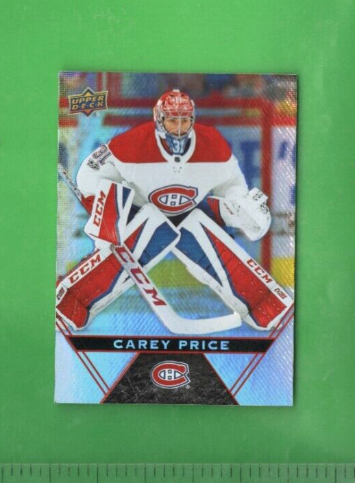 2018-19 Upper Deck  -  Tim Hortons  -  Carey Price   -  Montreal Canadiens #31