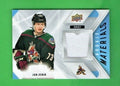 Jan Jenik 2021-22 UD Series 2 Rookie Materials WHITE  Jersey  -  RM-JJ