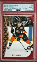 2019 Upper Deck '94 Tribute Die-Cuts  -  Max Jones  -  ROOKIE #7  -   PSA 9 MINT