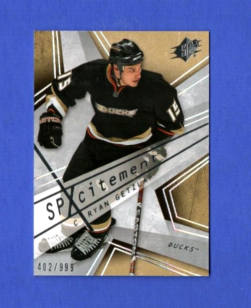 2008-09 SPx SPxcitement #X56   -  Ryan Getzlaf   -  402/999   -    Anaheim Ducks