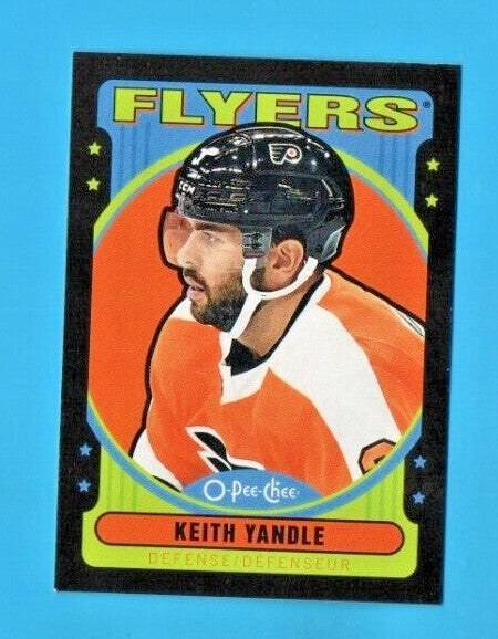 2021-22 OPC Retro Black Border KEITH YANDLE #604 Flyers  059/100 
