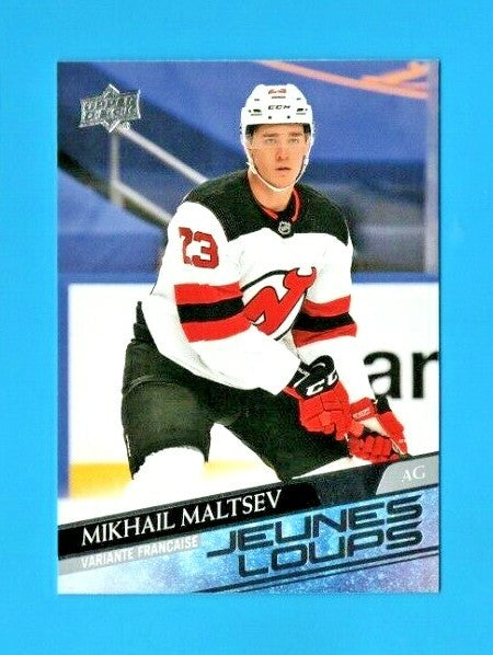 2020-21 Upper Deck French ,#723 Mikhail MALTSEV  Jeunes Loups, New Jersey Devils