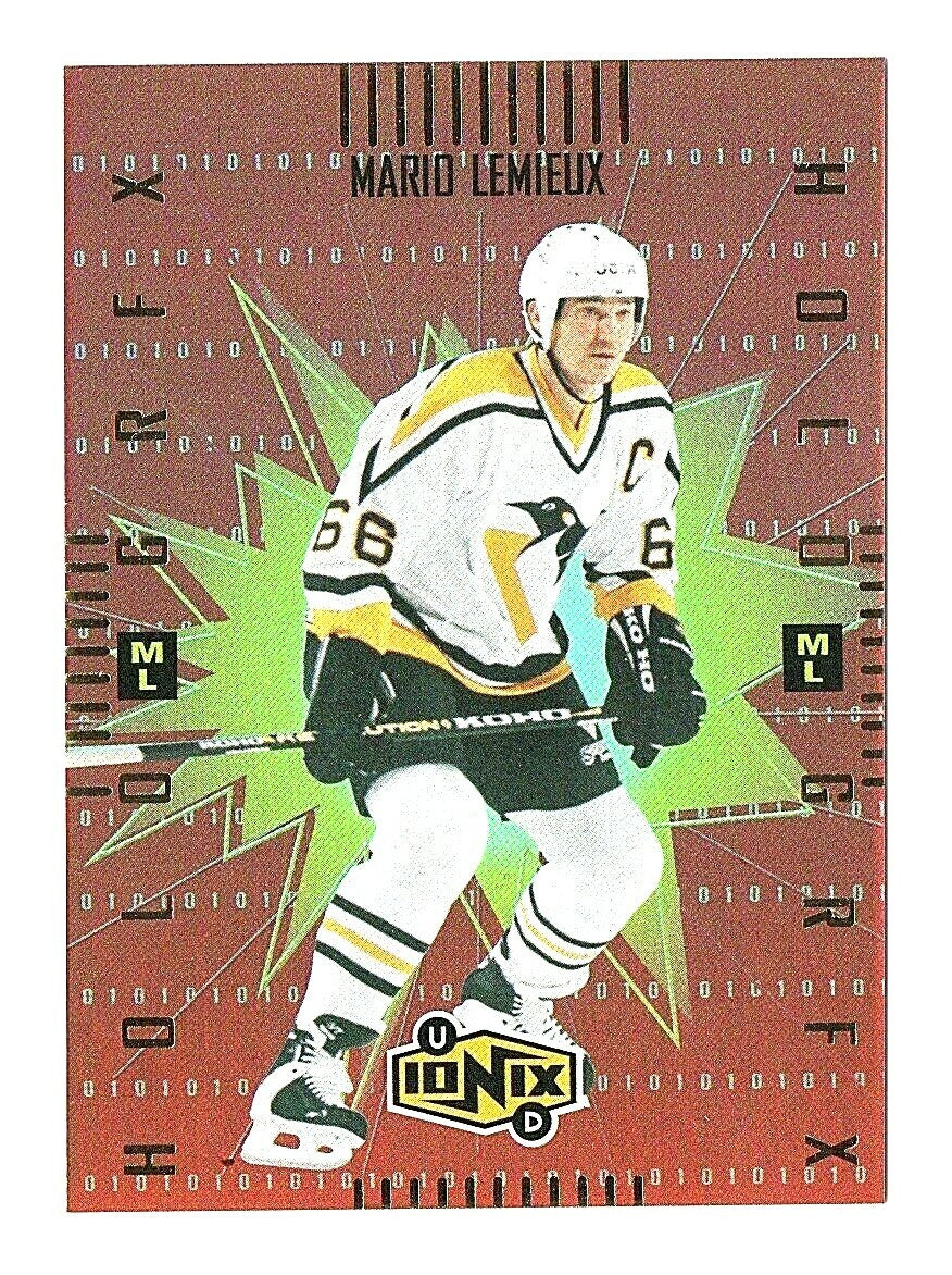 2020-21 Upper Deck Extended - Mario Lemieux - HoloGrFx Ionix (IH-4) SSP 