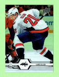 2019-20 Upper Deck Clear Cut Acetate Card Lars Eller # 62 Washington Capitals 