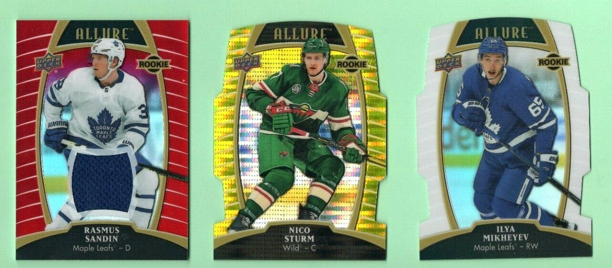 2019-20 U.D.  ALLURE - Top 50 - White, Red Rainbow - Yellow Taxi, Jersey - Base