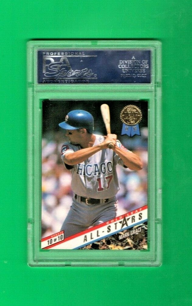 1993 Leaf Gold  All-Stars Baseball - #10 -Grace - Molitor -  Cubs  - Blue Jays