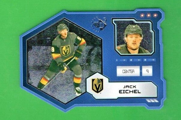 Jack Eichel  2021-22 Upper Deck Extended UD3 SILVER 0001/1000 Vegas  #UD3-28