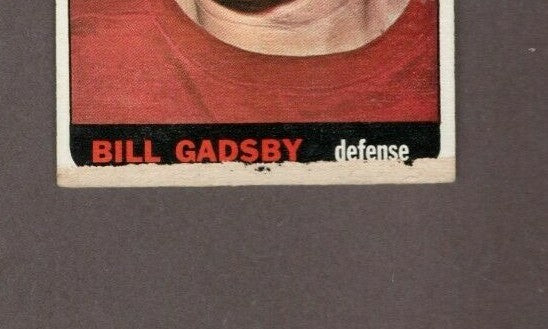 1964 Topps Tallboy Hockey #96 Bill Gadsby HOF Detroit Red Wings VG-EX
