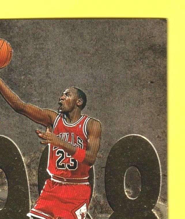 1998 Upper  Deck -  MICHAEL JORDAN  - Gatorade Postcard NBA  #4 of 12   -  3.5/5