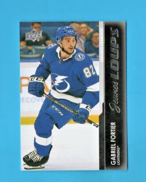 2021-22 Upper Deck Series Extended  French  Jeunes Loups #704 Gabriel Fortier