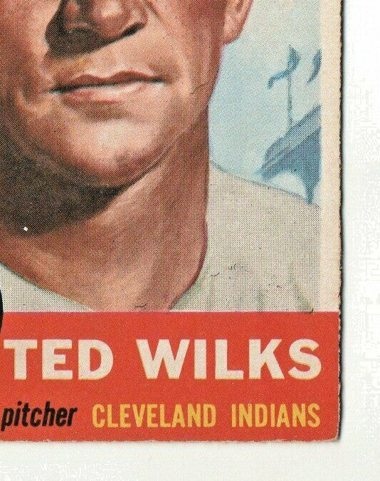 1953 Topps Set Break # 101 Ted Wilks EX-EX+ - Cleveland Indians