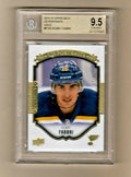 2015-16 Upper Deck UD Portraits Gold ROBBY FABBRI 37/99 ROOKIES B - 9.5 Gem Mint