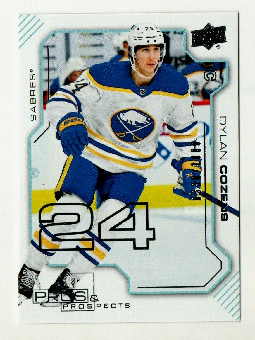 2020-21 Upper Deck UD Pros and Prospects #PP42 Dylan Cozens Buffalo Sabres /1000