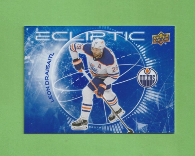 2023-24 UD Upper Deck Series 2  Ecliptic Ec-18  Leon Draisaitl - Edmonton Oilers