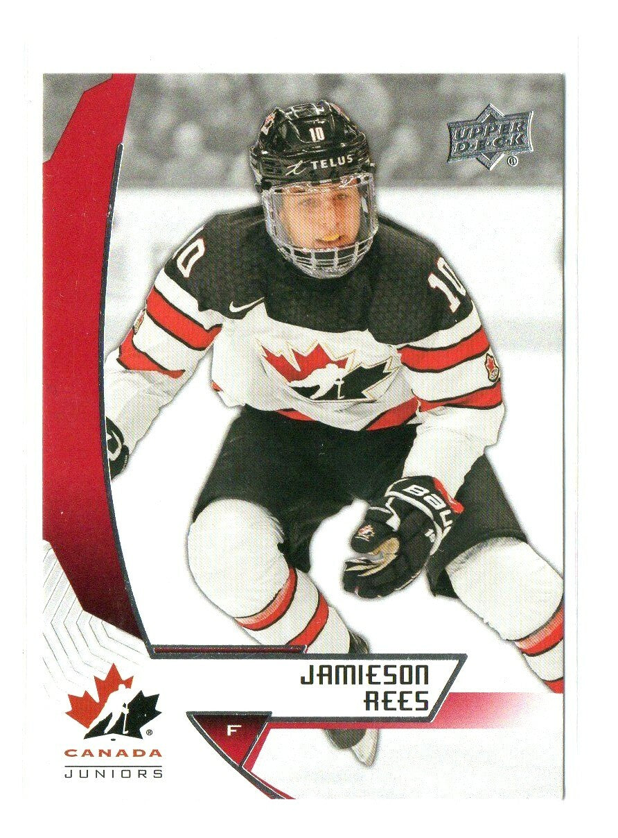 2019 UPPER DECK TEAM CANADA JUNIORS HOCKEY BASE CARDS (#1-100) U-Pick From List