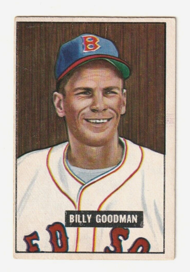 1951 Bowman #237   -   Billy Goodman  -  Boston Red Sox   -  EX-NRMT