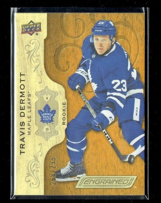 2018/19 ENGRAINED ROOKIE /299 --U-PICK Dermott, Johnsson, Jokiharju