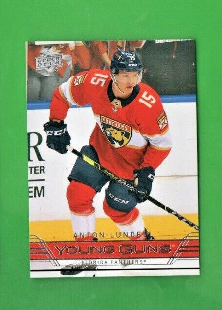 2021-22 Upper Deck Extended Series Anton lundell 2006-07 Retro Young Guns T-86