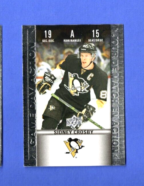 Sidney Crosby   2019-20   Upper Deck  - Tim Hortons  -  game day action  #HGD-15