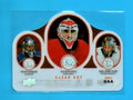 2021-22 Upper Deck Series 1 Clear Cut Leaders Grubauer/Nedeljkovic/Fleury SSP 