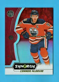 2018-19 UD Synergy Base Red Parallel Connor McDavid #1 -   unscratched bounty