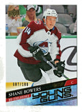2020-21 Upper Deck Young Guns UD Exclusives 087/100 Shane Bowers #240 Rookie