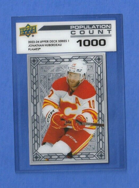2023-24 Upper Deck Series 1- #PC-23 Jonathan Huberdeau  -  Population Count 1000
