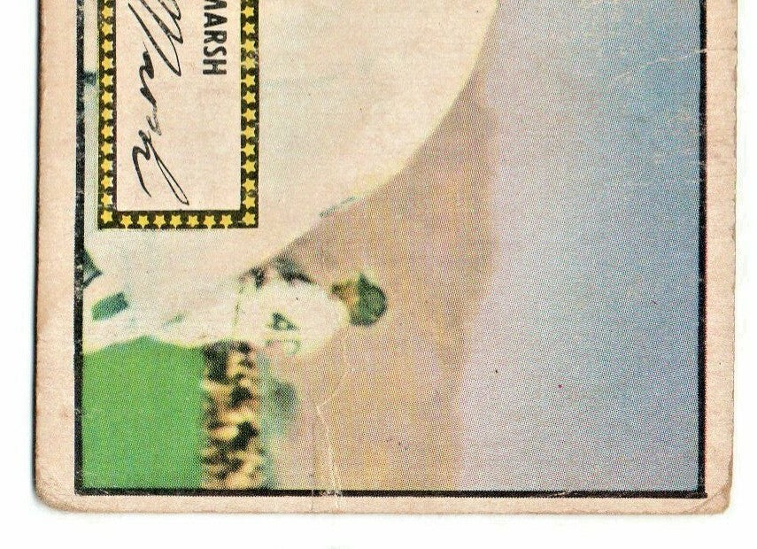 1952 TOPPS # 8 FRED FRANCIS MARSH - ST. LOUIS BROWNS  - ROOKIE CARD