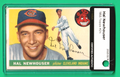 1955 Topps  -  Hal Newhouser   #24  -  MBA AUTHENTIC   -  Cleveland Indians
